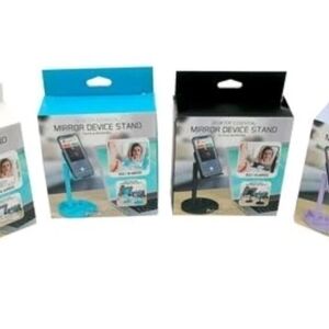 Mirror Device Stand - Black, Blue, White, Purple